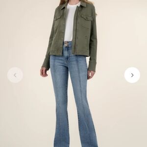 Kut from the Kloth Denim Kara Vintage Yellow Sz L